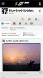 Mobile Screenshot of blue-eyed-goddess.deviantart.com