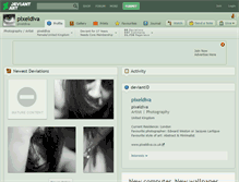 Tablet Screenshot of pixeldiva.deviantart.com