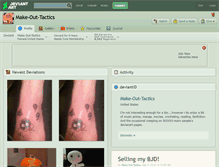 Tablet Screenshot of make-out-tactics.deviantart.com