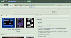 Desktop Screenshot of kimlita.deviantart.com