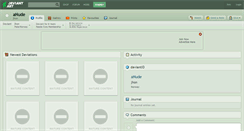 Desktop Screenshot of anude.deviantart.com