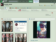 Tablet Screenshot of doctah-jones.deviantart.com