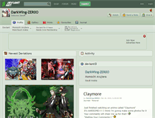 Tablet Screenshot of darkwing-zer0o.deviantart.com