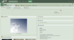 Desktop Screenshot of jutul.deviantart.com