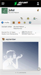 Mobile Screenshot of jutul.deviantart.com