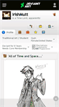Mobile Screenshot of irishmutt.deviantart.com