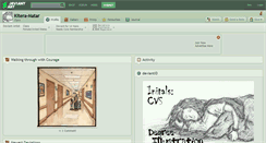 Desktop Screenshot of kitera-matar.deviantart.com