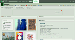 Desktop Screenshot of mousecat.deviantart.com