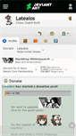 Mobile Screenshot of latealos.deviantart.com