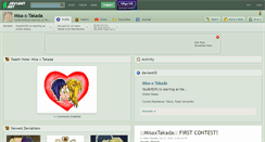 Desktop Screenshot of misa-x-takada.deviantart.com