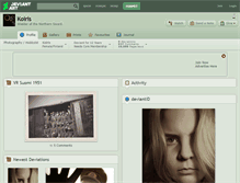 Tablet Screenshot of koiris.deviantart.com