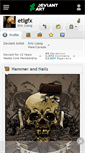 Mobile Screenshot of etlgfx.deviantart.com