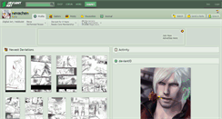 Desktop Screenshot of nevachen.deviantart.com