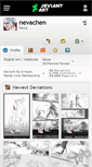 Mobile Screenshot of nevachen.deviantart.com
