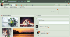 Desktop Screenshot of maniek-07.deviantart.com
