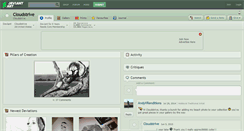 Desktop Screenshot of cloudstrive.deviantart.com