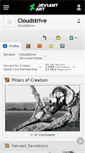 Mobile Screenshot of cloudstrive.deviantart.com
