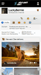 Mobile Screenshot of luckybernie.deviantart.com