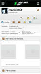 Mobile Screenshot of crackedlcd.deviantart.com
