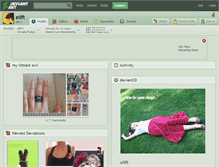 Tablet Screenshot of elift.deviantart.com