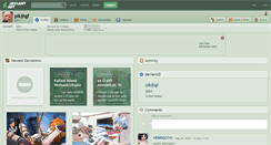 Desktop Screenshot of plkjhgf.deviantart.com