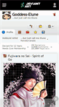 Mobile Screenshot of goddess-elune.deviantart.com