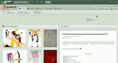 Desktop Screenshot of damitaruth.deviantart.com