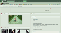 Desktop Screenshot of in-the-flesh.deviantart.com