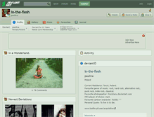 Tablet Screenshot of in-the-flesh.deviantart.com