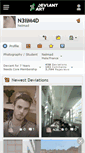Mobile Screenshot of n3iim4d.deviantart.com