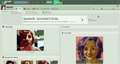 Desktop Screenshot of aleyed.deviantart.com