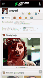 Mobile Screenshot of aleyed.deviantart.com