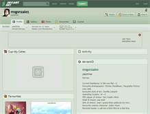 Tablet Screenshot of msgonzalez.deviantart.com
