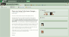Desktop Screenshot of equivalentxexchange.deviantart.com