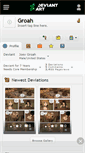 Mobile Screenshot of groah.deviantart.com