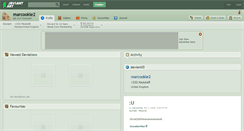 Desktop Screenshot of marcookie2.deviantart.com