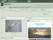 Tablet Screenshot of finaformsora.deviantart.com