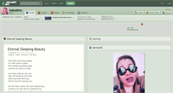 Desktop Screenshot of haleekins.deviantart.com