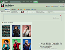 Tablet Screenshot of blue-radiance.deviantart.com