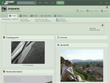 Tablet Screenshot of jonpearse.deviantart.com