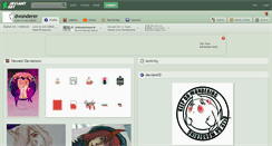 Desktop Screenshot of dwonderer.deviantart.com