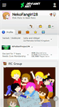 Mobile Screenshot of nekofangirl28.deviantart.com