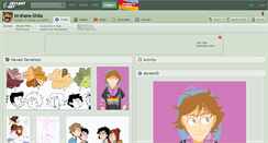 Desktop Screenshot of hi-there-shilo.deviantart.com