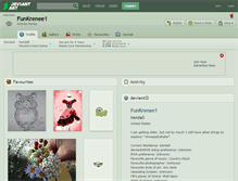 Tablet Screenshot of funkrenee1.deviantart.com
