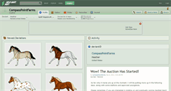 Desktop Screenshot of compasspointfarms.deviantart.com