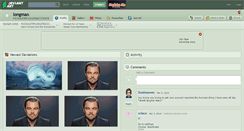 Desktop Screenshot of longman.deviantart.com