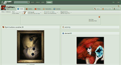Desktop Screenshot of codwars.deviantart.com