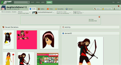 Desktop Screenshot of daughterofathena112.deviantart.com
