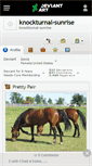 Mobile Screenshot of knockturnal-sunrise.deviantart.com