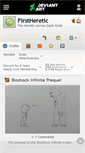 Mobile Screenshot of firstheretic.deviantart.com